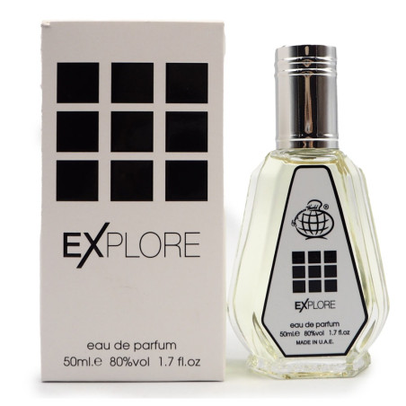Eau de Parfum Fragrance World Explore - pour homme - 50ml · Smarty Paris Beauté · Smarty Paris